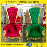 Luxury High Back King Throne Chair Party Use