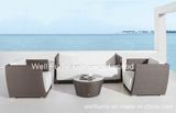 Garden Furniture / Outdoor Rattan Furniture / 4-PC Wicker Conversation Set