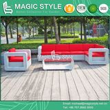 Rattan Corner Sofa Set Modern Garden Sofa Set Patio Wicker Sofa Set (Magic Style)