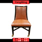 Retro European Solid Wood Chair Casino Poker Chair Ym-Dk15