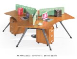 Modern Wooden Furniture Office Computer Desk with Metal Leg