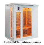 Wooden Dry Infrared Sauna Room and Steam Combined Room, Sauna Room