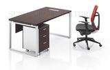 Modern Woodern Metal Frame Office Computer Table Desk Furniture Designs (SZ-ODB356)