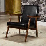 Wholesale Black Wooden Restaurant Furniture Chair with Armrest (SP-EC866)