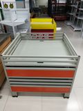 Steel Promotion Table for Supermarket
