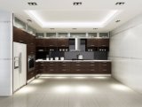 Custom Kitchen Design Modern Style High Gloss Wood Kitchen Cabinet
