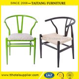 Metal Wishbone Y Chair Dining Chair for Rental