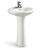 Brand New Quality Ceramic Sanitary Wares Pedestal Bathroom Basin (D2047B)