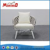 Outdoor Garden Aluminum Frame Rattan Single Chair