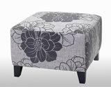 Traditional Classic Design Solid Wood Stool Ottoman