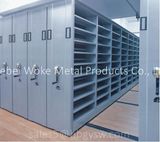 Hand Wheel Operated Mobile Lockable Metal Book Shelves