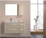 2017 Hot Sale MDF Bathroom Cabinet with Wood Grain Color Sw-Pb161