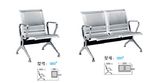 Popular Stainless Steel High Quality Public Hospital Visitor Waiting Chair Single and 2 Seater Airport Chair in Stock