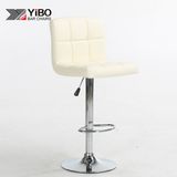 UK Fireproof Popular Adjustable Metal Chromed Bar Stool