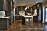 Luxuriours Wooden Kitchen Cabinet with Solid Wood Kitchen Cabinet Door