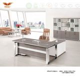 Modern Office Furniture L-Shape Office Table Melamine Computer Desk (H70-0171)