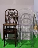 Outdoor Resin Thonet Bentwood Restaurant Dining Chair