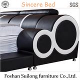 American Style Leather Bed