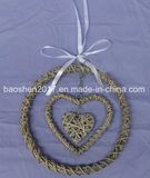 Customized Wicker Wreath for Wedding Decoration