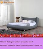 2017 Hot Sell Queen Size Leather Bed