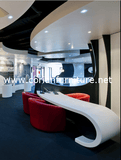 Solid Surface Office New Design Executive Desk