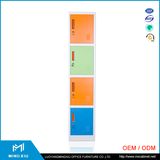 Hot Sale Steel Furniture Staff Using Changing Room 4 Doors Clothes Cabinet