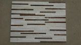 Rusty & White Slate Quartzite Waterfall Stack Stone (SSS-98)