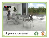 Outdoor Garden Chairs with Stainless Steel Frames