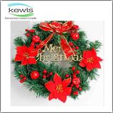 Christmas Decoration Colored Artificial Christmas Garland Christmas Wreath