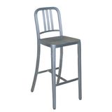 Cast Aluminum Navy Bar Stool (DC-06108)