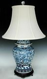 Chinese Antique Furniture - Ceramic Desk Lamp