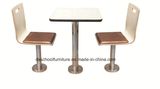 Dining Table and Chair for Fast-Food Restaurant