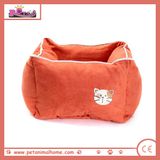 Cute Cartoon Pet Bed in 5 Colors (Orange)