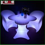 Glowing Furniture Set Night Club Lighting Illuminated LED Table