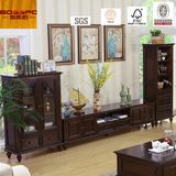 Modern Living Room TV Stand / TV Cabinet (GSP13-004)