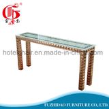 Rectangle Tempered Glass Dining Table for Sale