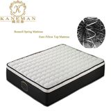 OEM Hot Selling Home Use Euro Top High Density Foam and Bonnell Spring Mattress with Competitive Price