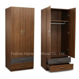 Double Door Bedroom Wardrobe Cabinet (HF-DA019)