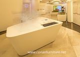 Special Shop Display Units Corian Solid Surface Cosmetic Display Units