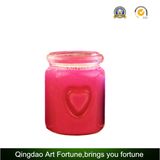 Scented Double Heart Jar Candle for Home Decor