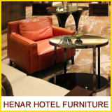 Lounge Sofa Faux Leather Accent Chair for Hotel Lobby