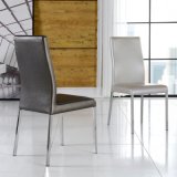 Modern Leather Metal Leisure Chair Restaurant Furniture