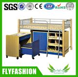 Popular Steel Bunk Bed with Cabinet for Wholesale (BD-12)