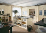 Solid Wood Kitchen Cabinet and Kitchen Furniture #235