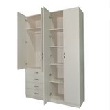 Custom Modern 4 Doors 4 Drawers Bedroom Wardrobe