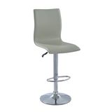 Manufacturer Home Adjustable Swivel Vinyl L Shaped Bar Stool (FS-407)