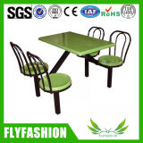 Cheap Price Canteen Workers Dining Table and Chair for Sale