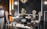 Modern Hotel Dining Chair Stainless Steel Restaurant Furniture
