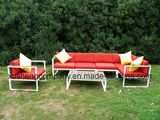Top Grade Stainless Aluminum Foot Leisure Sofa Bed