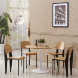 Factory Price Jean Prouve Standard Wooden Restaurant Chair (SP-BC336)